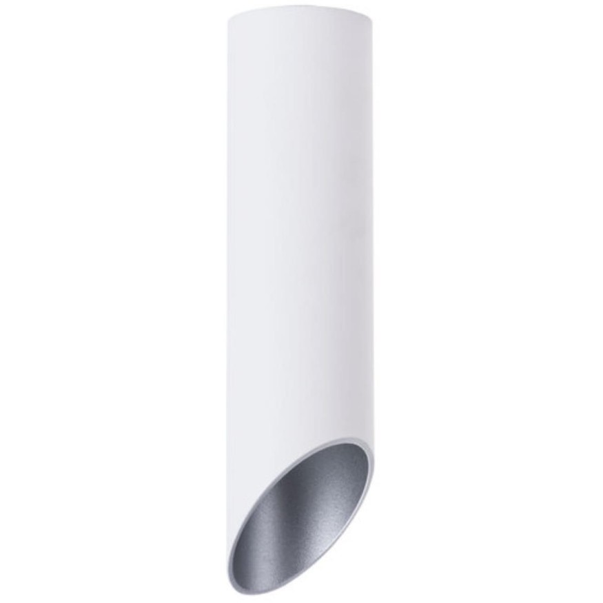 Накладной потолочный светильник Arte Lamp A1535PL-1WH PILON-SILVER под лампу 1xGU10 35W