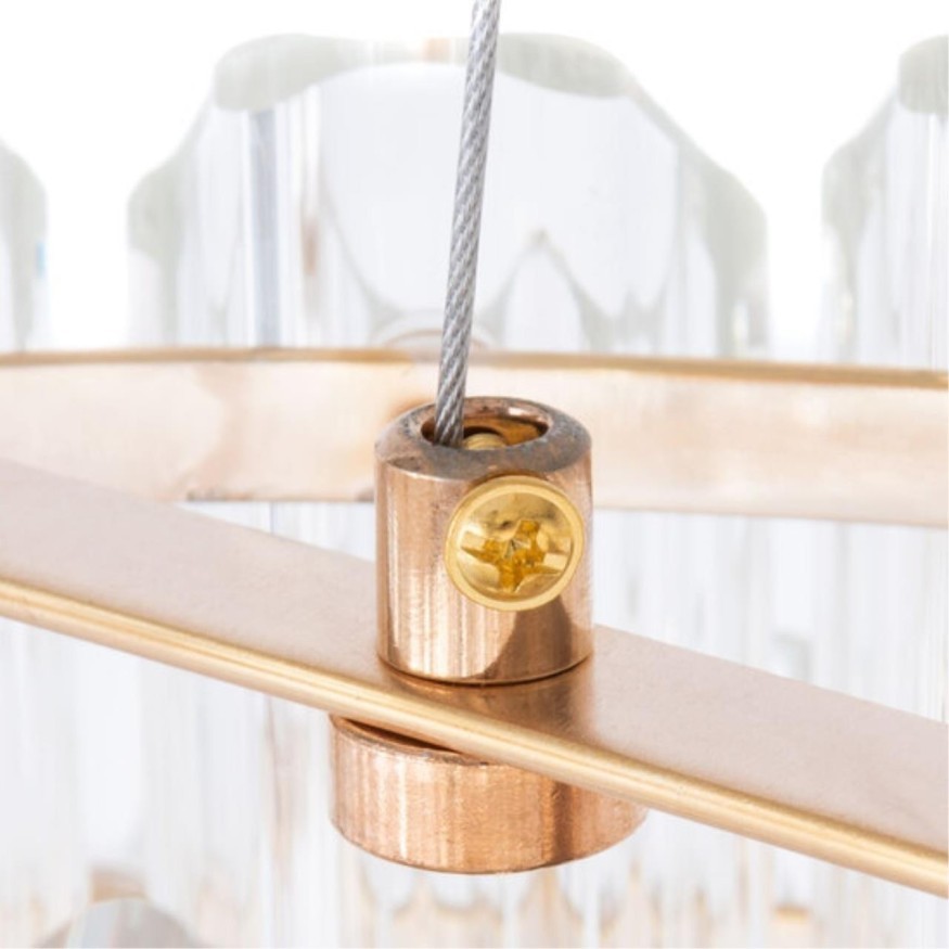 Люстра хрустальная Arte Lamp A2848SP-5GO JASTIN под лампы 5xE14 40W