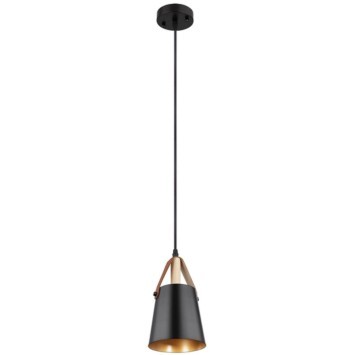 Подвесной светильник с 1 плафоном Arte Lamp A7032SP-1BK THOMAS под лампу 1xE27 60W
