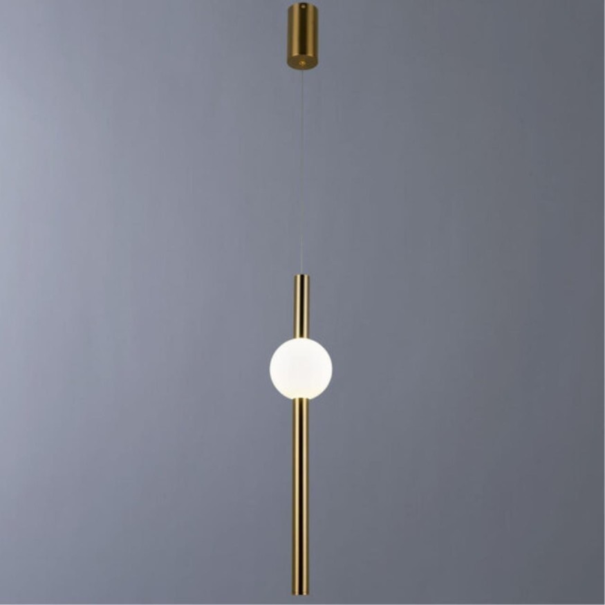 Подвесной светильник цилиндр Divinare 1125/01 SP-10 CLIFF светодиодный LED 10W