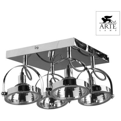 Спот потолочный Arte Lamp A4506PL-4CC ALIENO под лампы 4xG9 40W