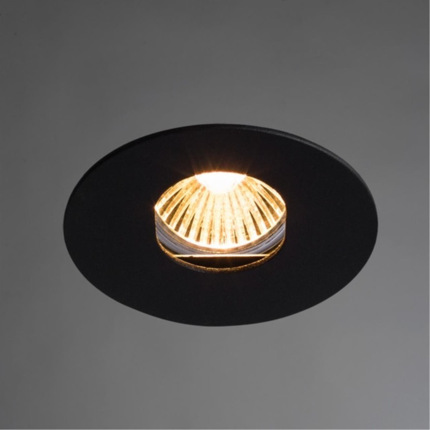 Точечный встраиваемый светильник Arte Lamp ACCENTO A3219PL-1BK