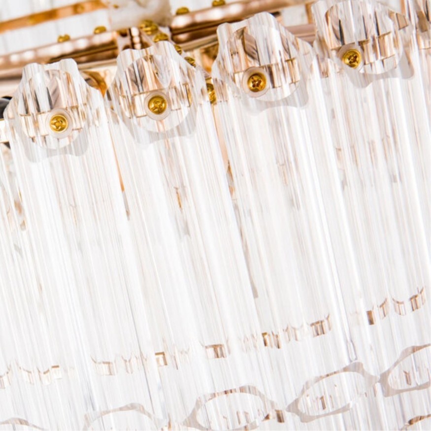 Люстра хрустальная Arte Lamp A2848LM-8GO JASTIN под лампы 8xE14 40W