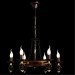 Люстра подвесная Arte Lamp A4550LM-6CK CARTWHEEL под лампы 6xE14 60W