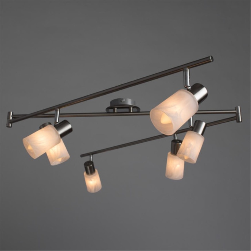 Спот потолочный Arte Lamp A4510PL-6SS CAVALLETTA под лампы 6xE14 40W