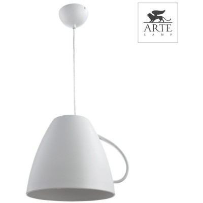 Подвесной светильник с 1 плафоном Arte Lamp A6601SP-1WH CAFFETTERIA под лампу 1xE27 40W