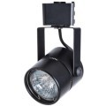 Однофазный двужильный трековый светильник Arte Lamp A1311PL-1BK MIZAR под сменную лампу GU10