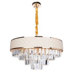 Подвесная люстра хрустальная Annabelle A1008LM-8GO