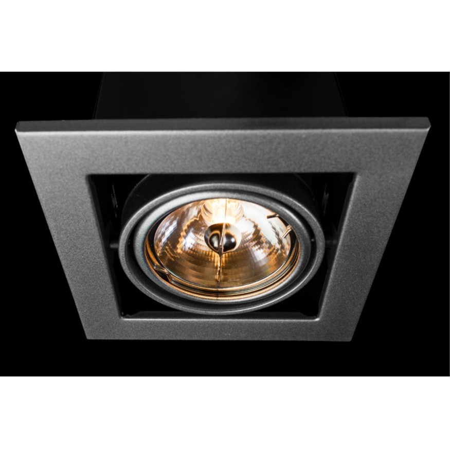 Встраиваемый светильник Arte Lamp A5930PL-1SI CARDANI MEDIO под лампу 1xG53 50W