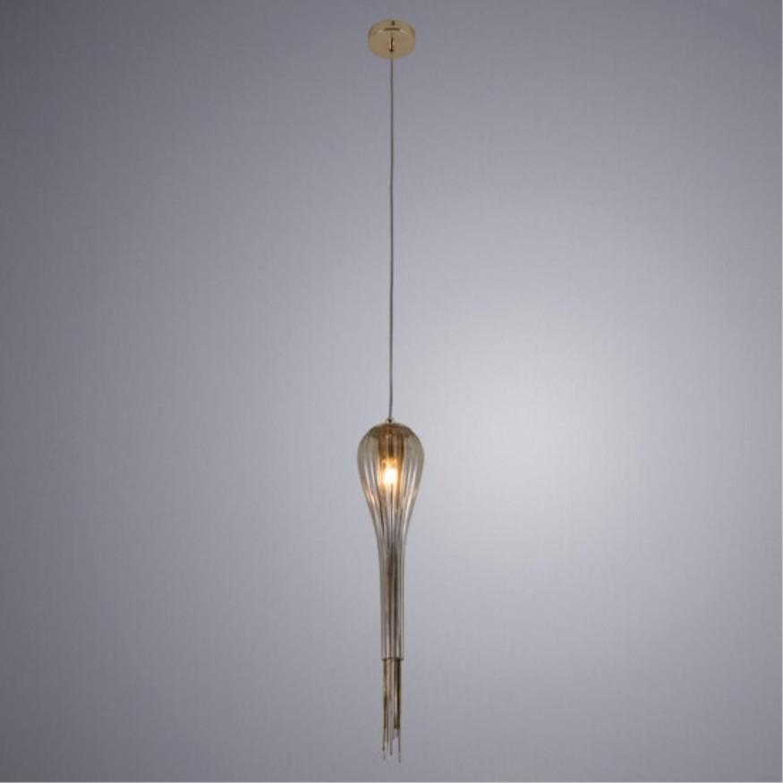 Подвесной светильник с 1 плафоном Arte Lamp A1577SP-1GO WATERFALL под лампу 1xE14 40W