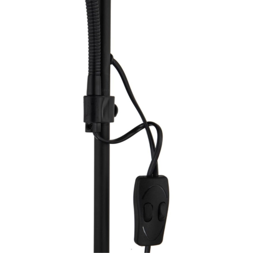 Торшер с выключателем Duetto A9569PN-2BK