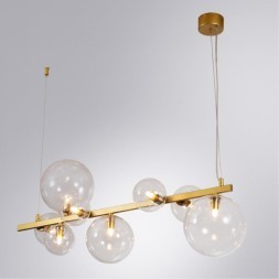 Подвесной светильник линейный Arte Lamp A7790SP-8GO VINCENT под лампы 8xG9 40W