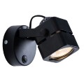 Спот настенный Arte Lamp A1315AP-1BK MISAM под лампу 1xGU10 50W