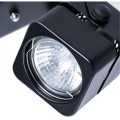 Спот настенный Arte Lamp A1315PL-2BK MISAM под лампы 2xGU10 50W