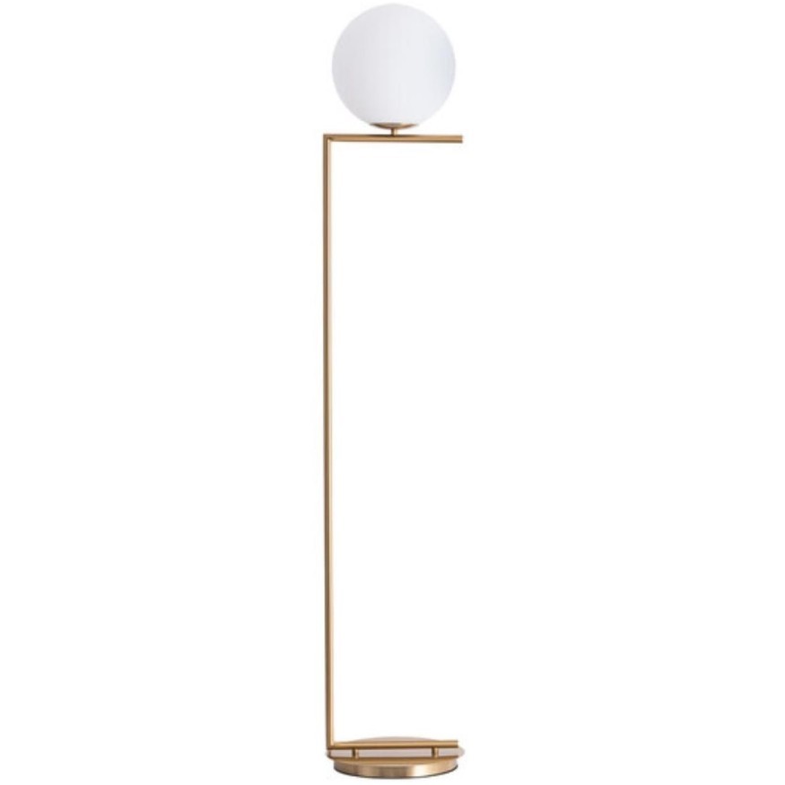 Декоративный торшер Arte Lamp A1921PN-1AB Bolla-unica под лампу 1xE27 40W