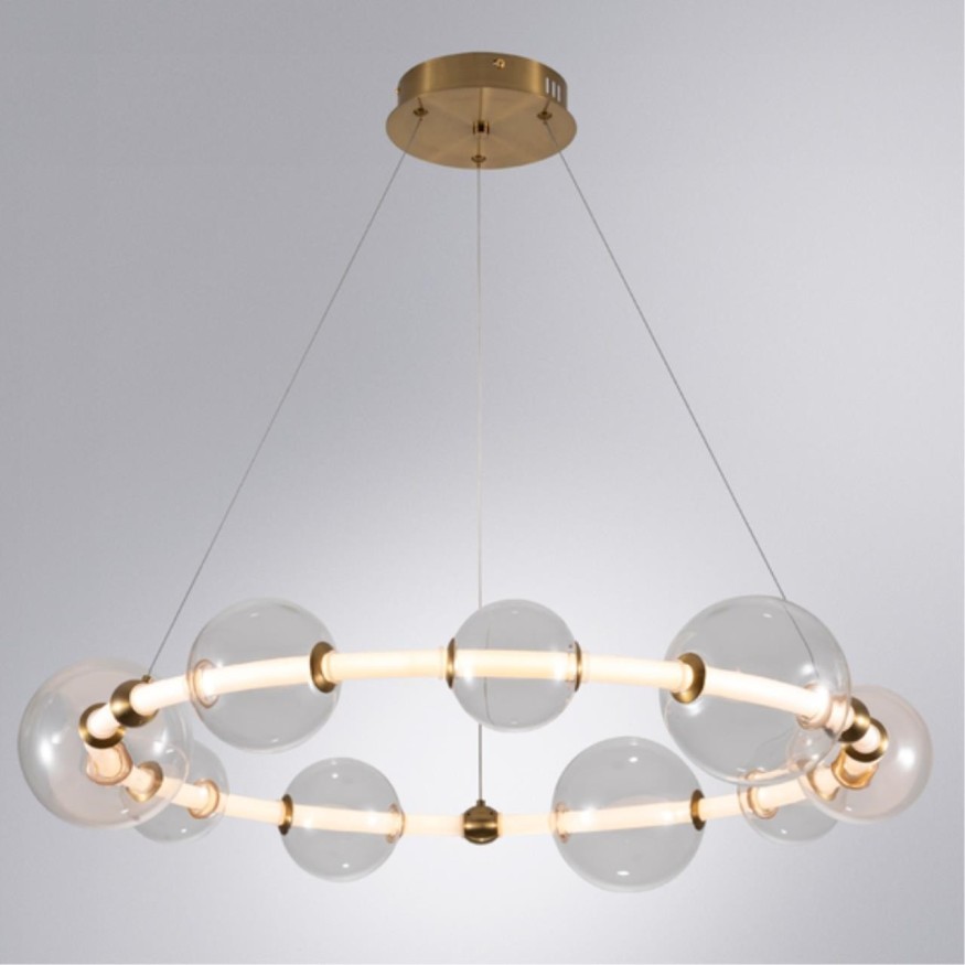 Подвесной светильник светодиодный с пультом Crocus A2780LM-40PB