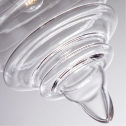 Подвесной светильник с 1 плафоном Divinare 5001/02 SP-1 MAUMEE под лампу 1xE27 60W