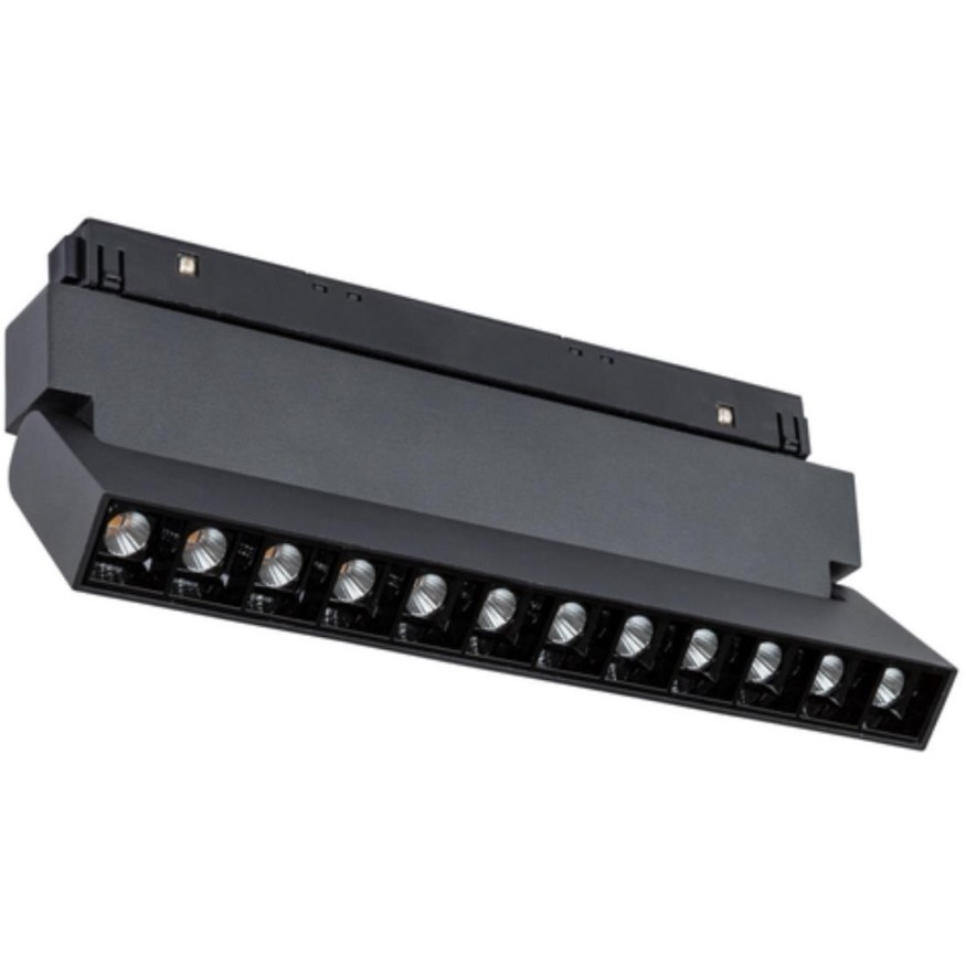 A4686PL-1BK Трековый магнитный диммируемый по 0/1-10V светодиодный светильник Arte Lamp Linea 2.0 CRI90+ 4000К 1100Лм 24° 12Вт