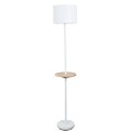 Торшер со столиком Arte Lamp A4056PN-1WH COMBO под лампу 1xE27 60W