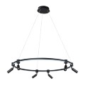 Подвесной светильник Arte lamp RING A2186SP-1BK