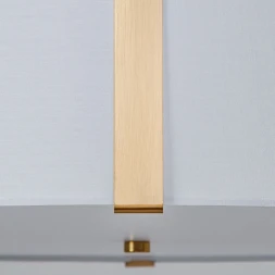 Arte Lamp Dream A4110SP-6PB Подвесная современная люстра с абажуром диаметром 65 см, плафон белый текстиль, медный металл, лампы E14 6шт до 40Вт IP20 220В, макс. высота 100см