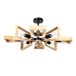 Люстра потолочная Arte Lamp A8030PL-8BK BRUSSELS под лампы 8xE27 60W