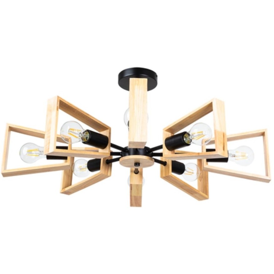 Люстра потолочная Arte Lamp A8030PL-8BK BRUSSELS под лампы 8xE27 60W