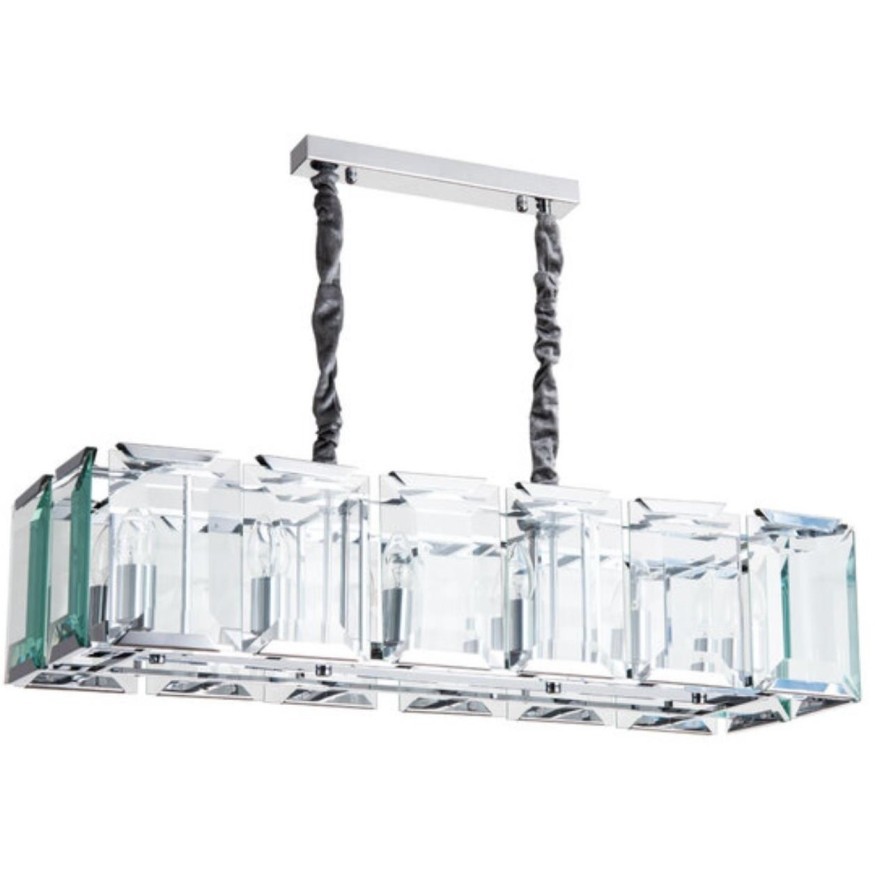 Подвесной светильник с 1 плафоном Divinare 1100/02 SP-1 OSTIN под лампу 1xE14 60W