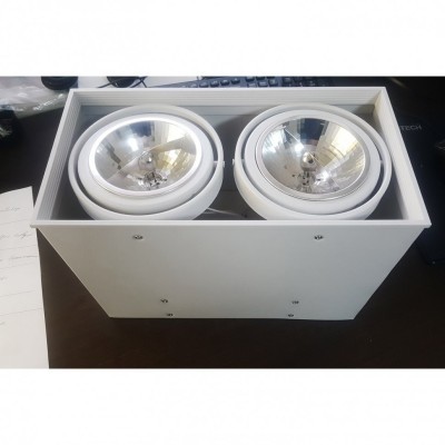 Накладной потолочный светильник Arte Lamp A5936PL-2WH CARDANI под лампы 2xG53 50W