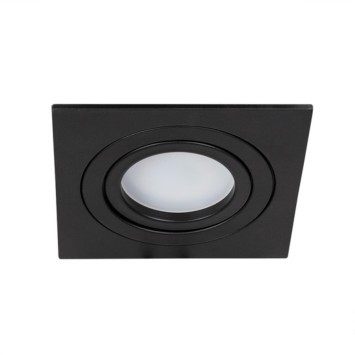 Встраиваемый светильник Arte Lamp A2168PL-1BK TARF под лампу 1xGU10 50W