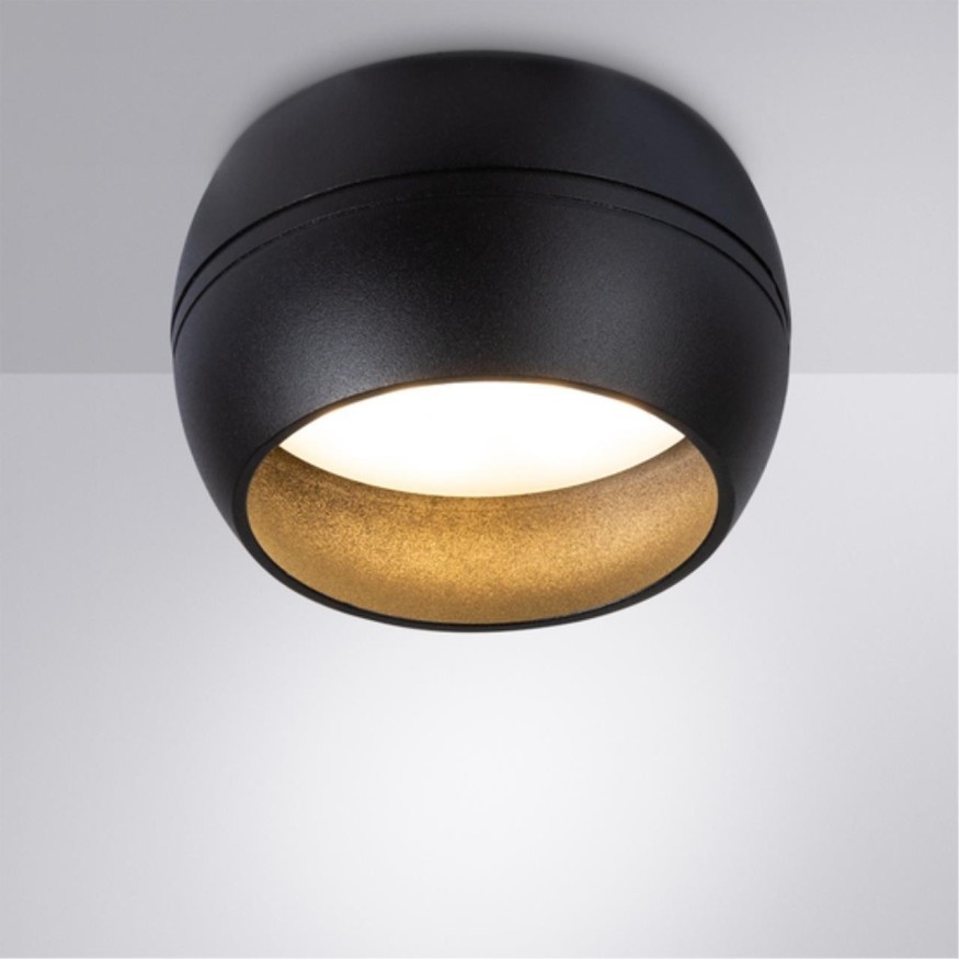 Встраиваемый светильник Arte Lamp A5550PL-1BK GAMBO под лампу 1xGX53 15W