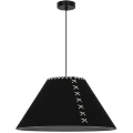 Arte Lamp Fleece A7092SP-1BK Подвесной современный светильник с плафоном 52 см, черный фетровый абажур, черный металл, длина провода 100см, лампа E27 1шт до 40Вт IP20 220В