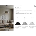 Arte Lamp Fleece A7092SP-1BK Подвесной современный светильник с плафоном 52 см, черный фетровый абажур, черный металл, длина провода 100см, лампа E27 1шт до 40Вт IP20 220В