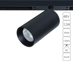 A7281PL-1BK Трековый магнитный светодиодный светильник Arte Lamp Optima CRI90+ 3000К 1300Лм 36° 12Вт