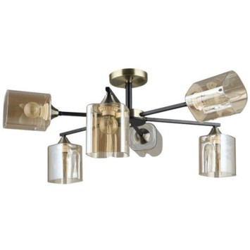 Потолочная люстра Arte Lamp MERCI A4185PL-6BK