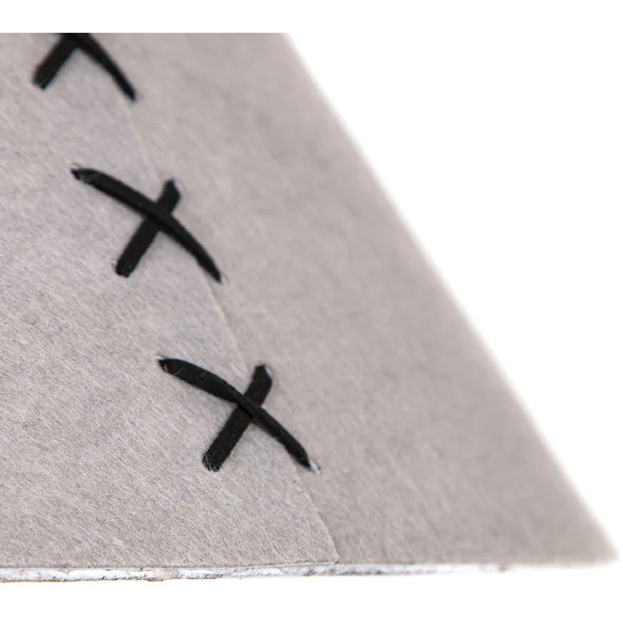 Arte Lamp Fleece A7092SP-1GY Подвесной современный светильник с плафоном 52 см, серый фетровый абажур, черный металл, длина провода 100см, лампа E27 1шт до 40Вт IP20 220В