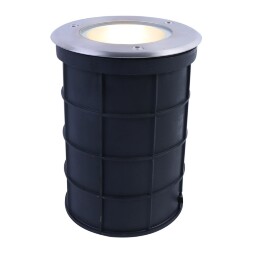 Уличный светильник встраиваемый в дороги и стены Arte Lamp A6014IN-1SS PIAZZA IP67 под лампу 1xE27 60W