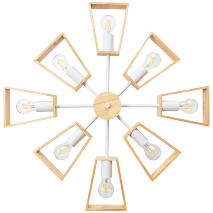 Люстра потолочная Arte Lamp A8030PL-8WH BRUSSELS под лампы 8xE27 60W