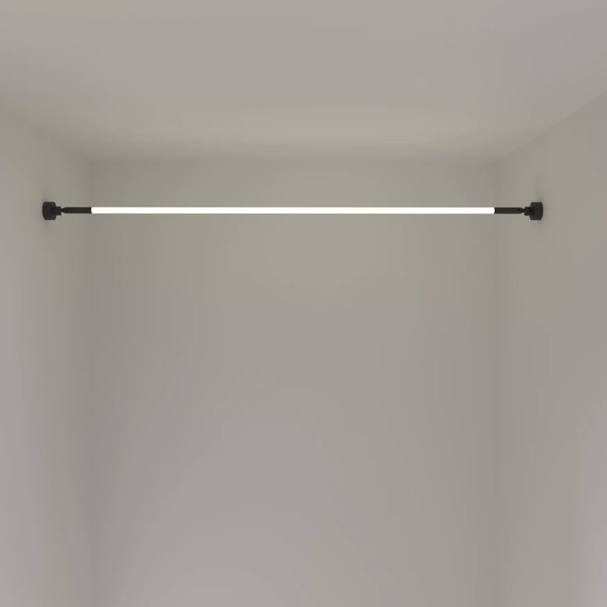 Arte Lamp SKYCROSS NEON A604506N Готовая тросовая неоновая система, длина 6м, шарнирные крепления, блок питания покупается отдельно, питание 24В 12Вт/м 1000лм/м 4000К CRI90+ диоды SMD2835 336шт/м IP20