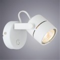 Спот настенный Arte Lamp A1310AP-1WH LENTE под лампу 1xGU10 50W