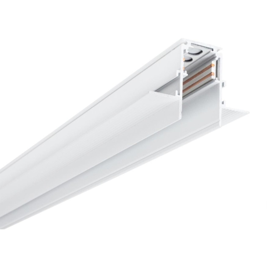 Магнитный шинопровод 2м встраиваемый в ГКЛ 9мм белый Arte Lamp LineaA470233