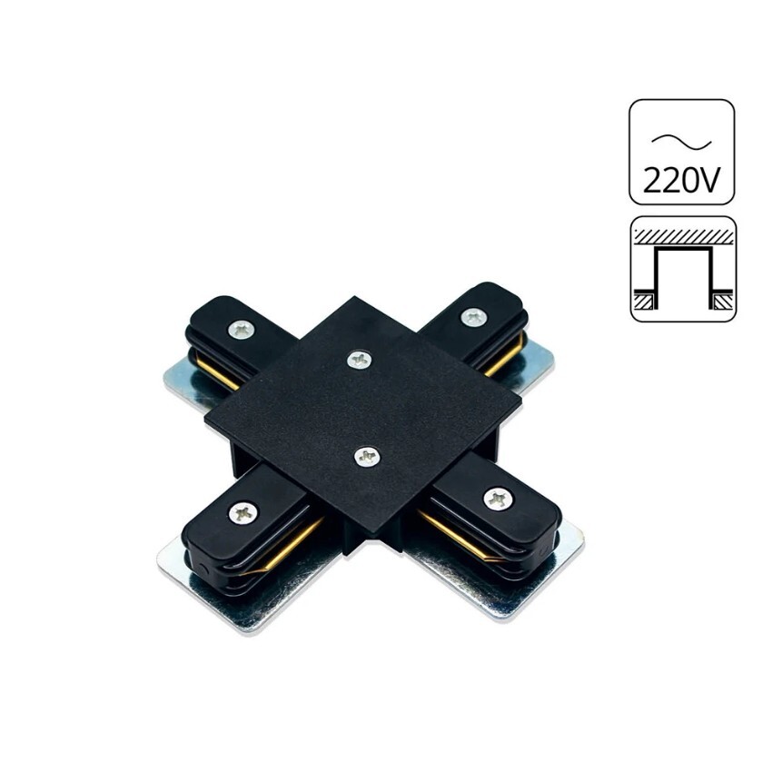 Х-соединитель для встр. в ГКЛ однофазного шинопровода Arte Lamp A110106