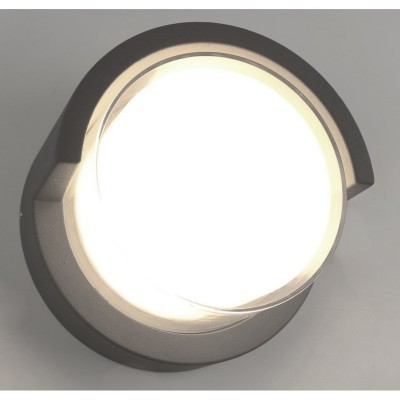 Уличный настенный светильник Arte Lamp A8159AL-1GY LANCIA IP54 светодиодный LED 8W