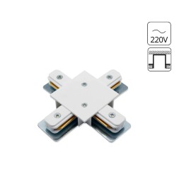 Х-соединитель для встр. в ГКЛ однофазного шинопровода Arte Lamp A110133