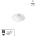 Точечный встраиваемый светильник Arte Lamp DASH MINI A2764PL-1WH