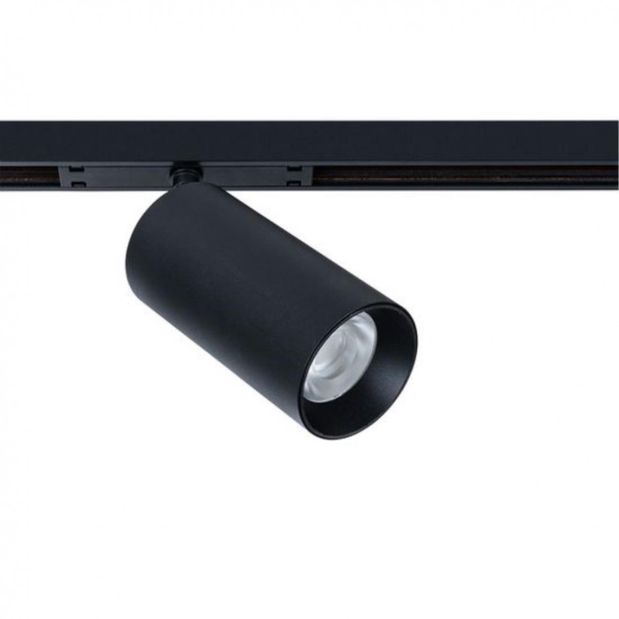 A7491PL-1BK Трековый магнитный диммируемый по 0/1-10V светодиодный светильник Arte Lamp Optima CRI90+ 3000К 1300Лм 36° 12Вт