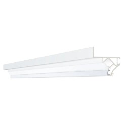 Arte Lamp GAP A650233P Белый теневой профиль (парящий потолок) 2м для ПВХ натяжных потолков, ленты шириной не более 10мм