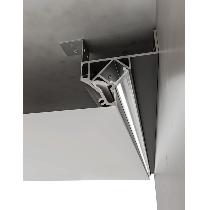 Теневой профиль под натяжной потолок для лент шириной не более 10мм Arte Lamp GAP A650233P