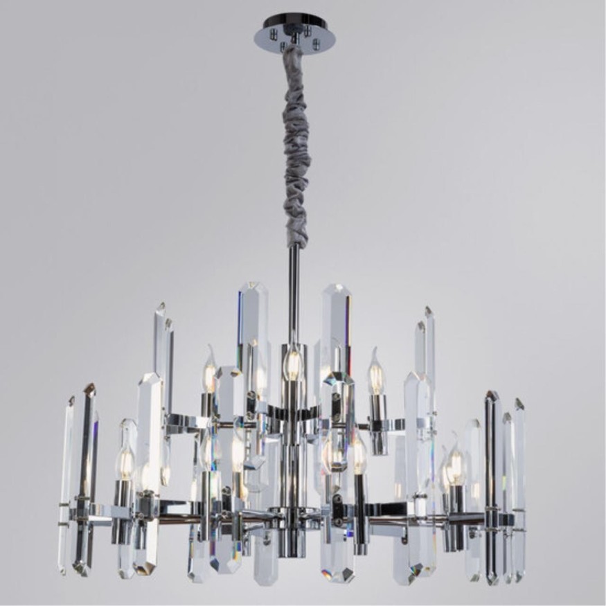 Люстра хрустальная Divinare 7136/02 LM-12 TENERIFE под лампы 12xE14 60W