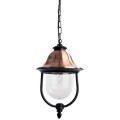 Уличный подвесной светильник Arte Lamp A1485SO-1BK BARCELONA IP44 под лампу 1xE27 75W